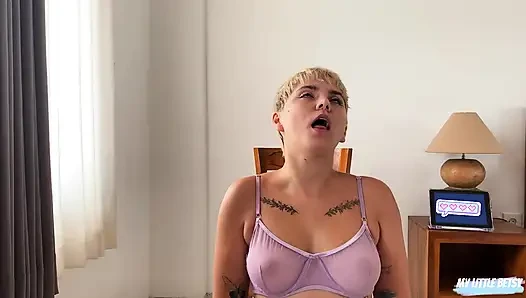 Aspiring Cute Actress Lets Director Fuck Her to Get Movie Role - Huge Facial