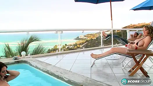 Angela'nın küçük grup seks partisi