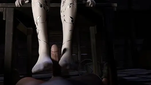 Горячей 3D азиатской косплей-стриптизерше трахнули так жестко ее мокрую киску