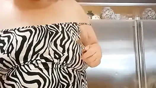 Cooking Pork chops for dinner and flashing as I cook