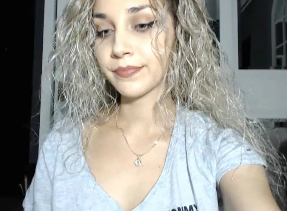 girl on webcam