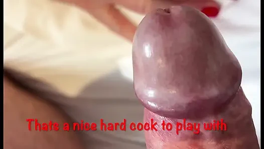 Mrs Mature Feet gives her lover a BJ