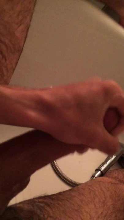 Bathroom masturbation 3