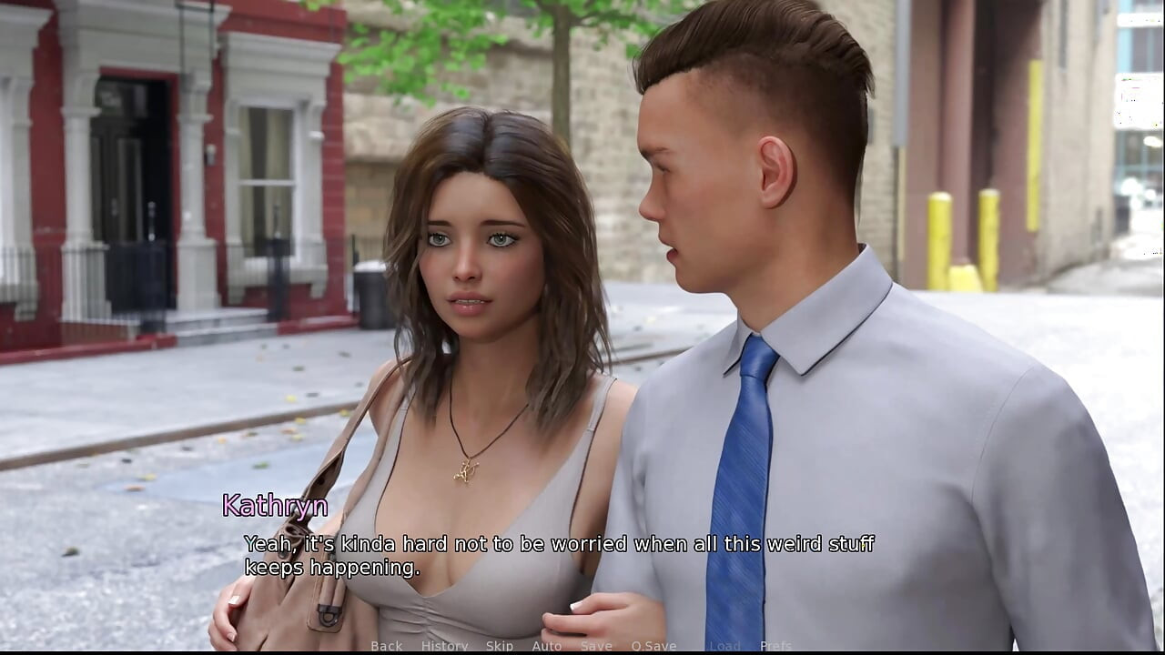 El bloque este 20 no puedo creer que Kathryn se folle a ese viejo en el callejón