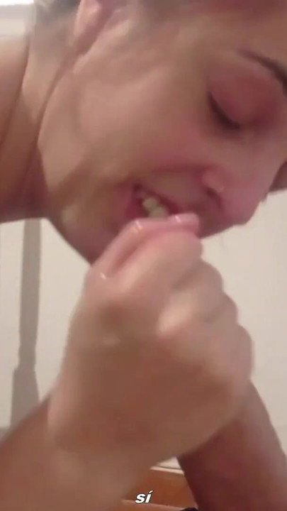 Thrilling moment from "secretary gives her boss a blowjob while humiliating her husband"