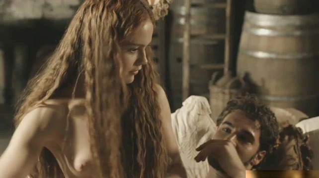 Hera Hilmar Topless in Da Vincis Demons On ScandalPlanet.Com