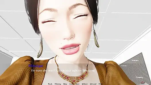 Fucking a French MILF- Bound by Lust #7- Gameplay