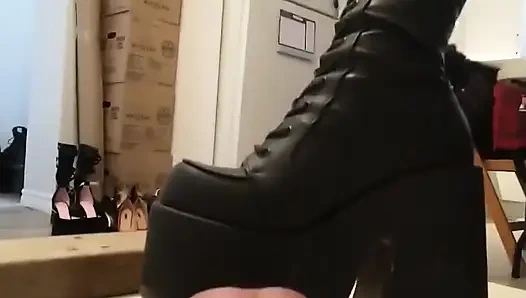 Demonia Above Knee Boots