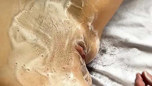 PUSSY SHAVING & ASS FUCKING
