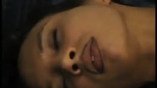Pretty brunette cock sucking nicely before getting banged