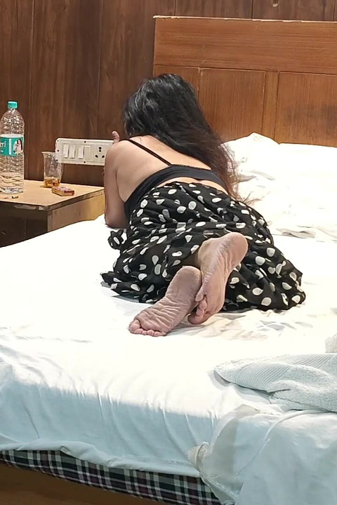 Class Teacher Fucked Me Hard in the Hotel Room Part 2