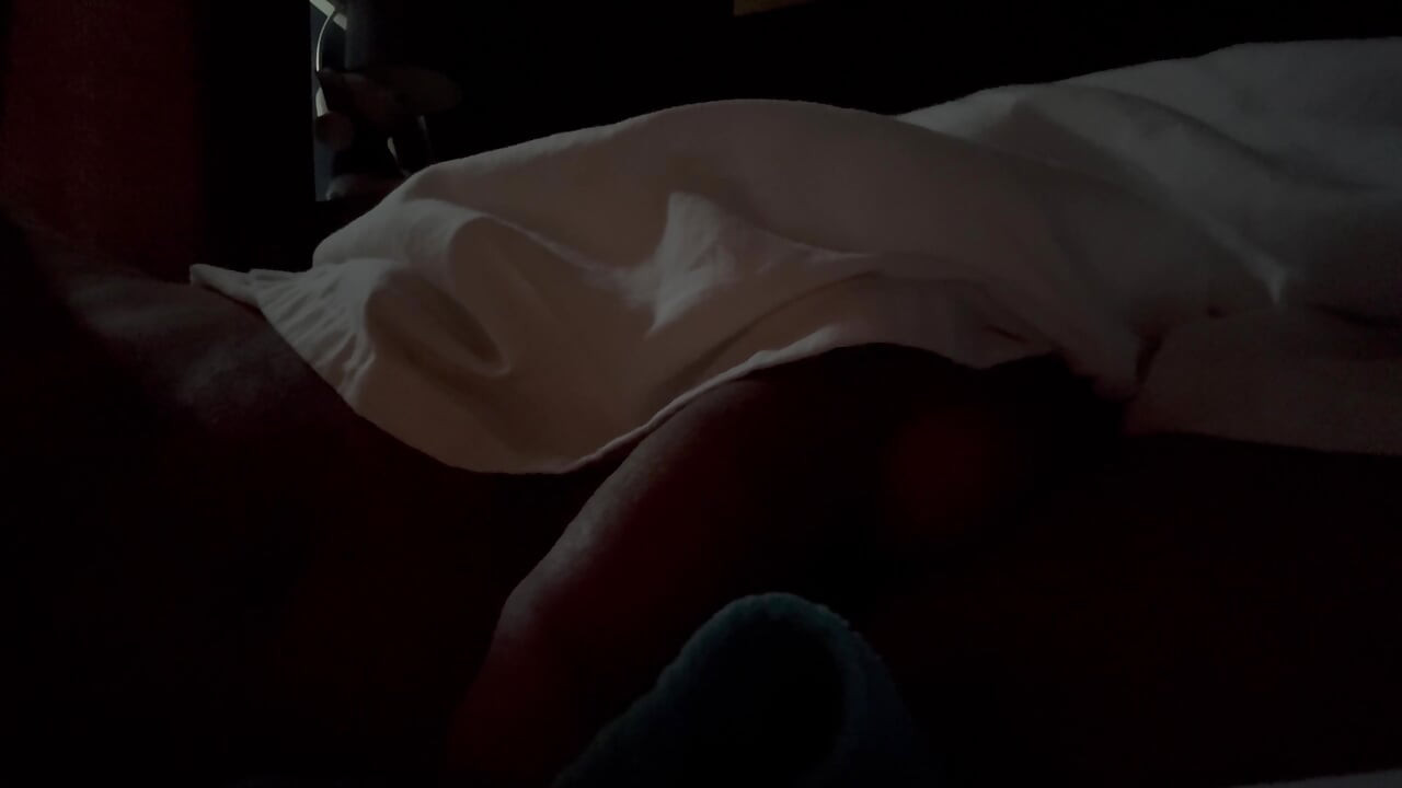 Under the Sheets While He Pretends Not to Notice