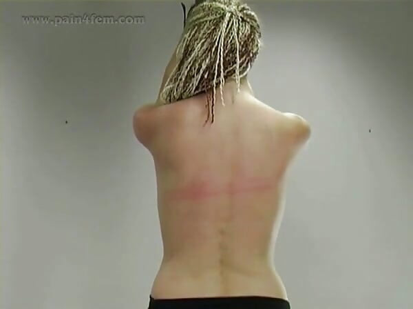 Amber spanking maskin - bar rygg piskning