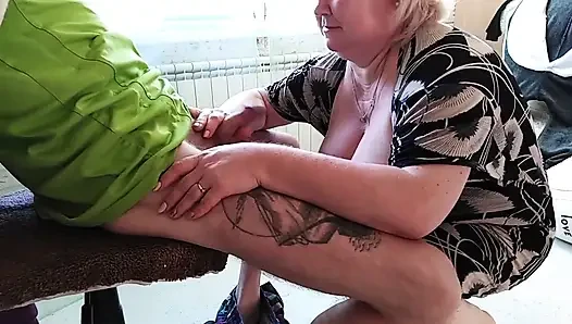 Ich kann fast nicht mit so viel sperma atmen