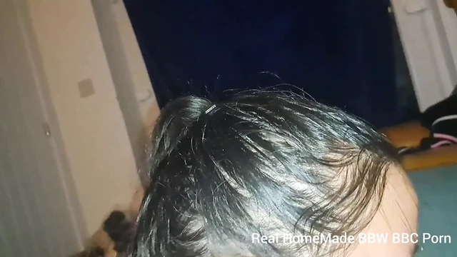 On My Knees Sucking Big Black Cock Big Dick and Groaning