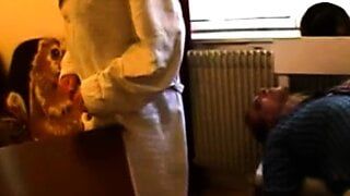 Dutch Brunette Sister Jerks Off stepBrother