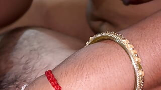 GF Ne Kiya Jabrdast Handjob With Her Soft Soft Hand And after Taking Her Mouth And Pussy Full Enjoyment Given