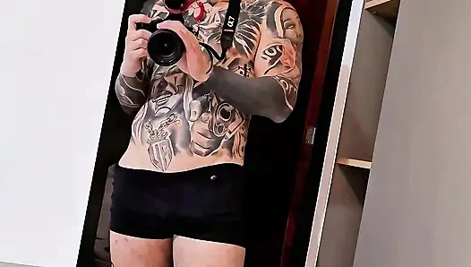 Эксклюзивные закулисные кадры. Минет для моего оператора и секс, пробуя новые позы.