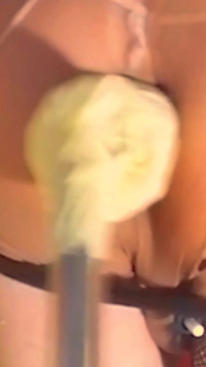 Sissy cuck on fuck machine