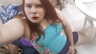 Beautiful Girl 
Masturbating