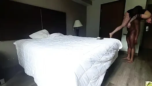 File çoraplı sert sikiş