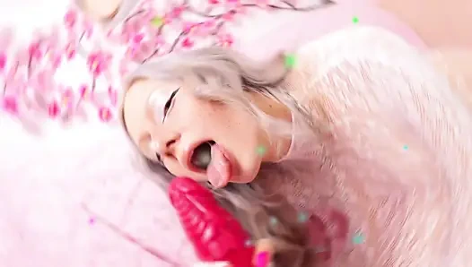 Deep Throat and Creampie - Cock Riding!