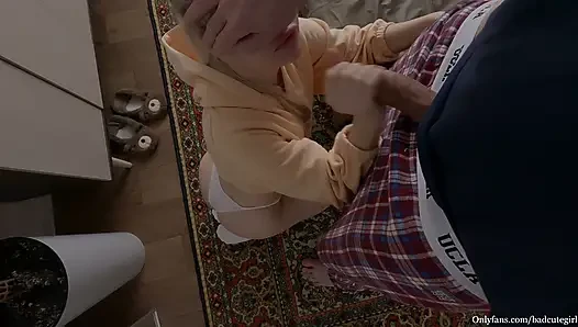 Every time my stepbrother comes into my room, it always ends up with us having sex!