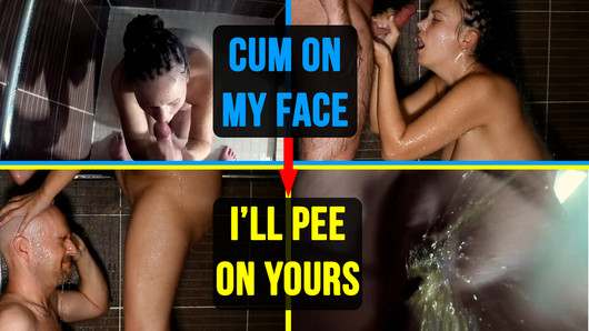 CUM ON MY FACE, I'LL PEE ON YOURS! - ImMeganLive