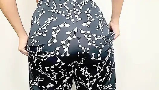 My Tight Legging and Sensual Pants, Taking Some Delicious Slaps