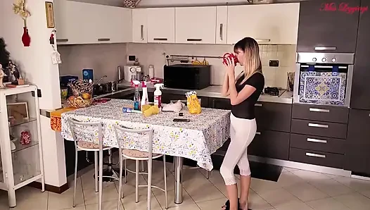 Perfect Opportunity for the Insolent Stepson to Make Fun of His Stepmom to Get Everything He Wants From Her