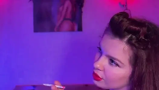 If You Like to Watch Women's Lips Close Around a Cigarette, Then You Will Like This Video