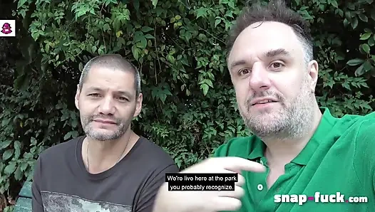 Fransa'dan 46 dakikalık ateşli üçlü seks