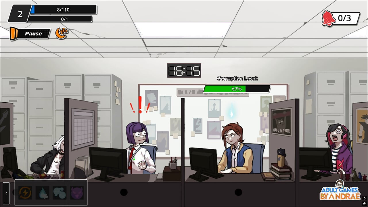 Femboy Ghost Gameplay Part 1 - Discreet Masturbation at Work