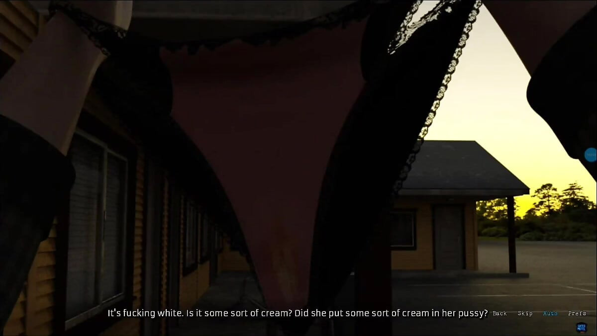 Gates motel #1: someone looked at Rose while she was shaving her pussy