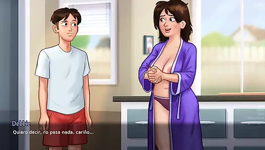 Ngentot ibu tiriku di dapur - kisah musim panas