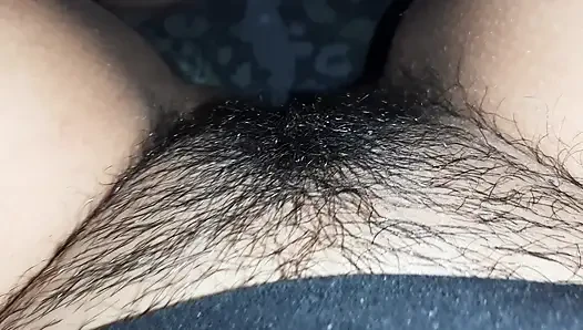 I Eat Her Very Hairy Pussy and Quickly Bring Her to Orgasm