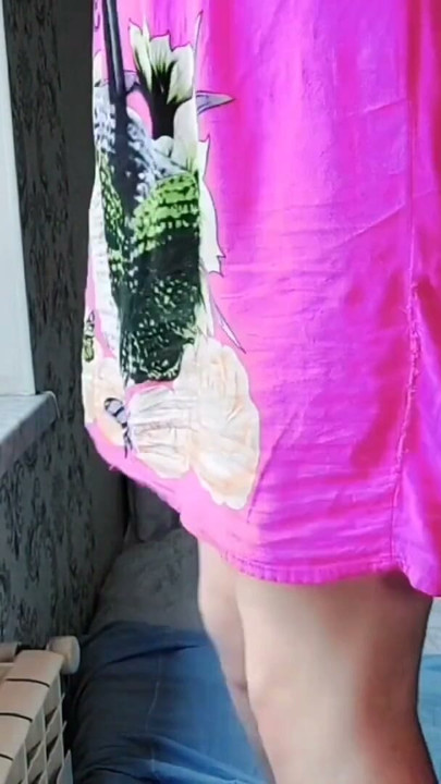 Big Butt Pink Dress Crossdresser Kitty Sexy Sissy Femboy Slut White Body White Legs | Clip 3
