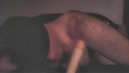 sucking my dildo