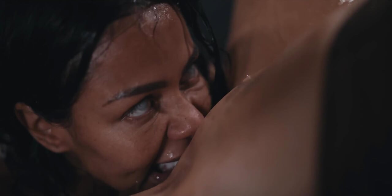 Apocalyptic Alien Parasite - Ebony & Redhead Lesbian Domination Mind Control Sex