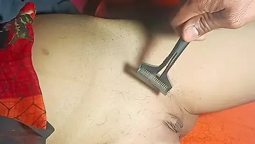 Hintli desi zaara yenge kıllı amcığı tıraş etmek istiyor bu yüzden deniyorum
