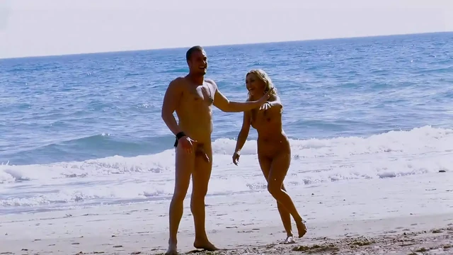 I went to take pictures on the beach with a photographer and my husband asked me to fuck him right there