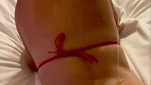 人妻被大鸡巴干，阴户被撑开