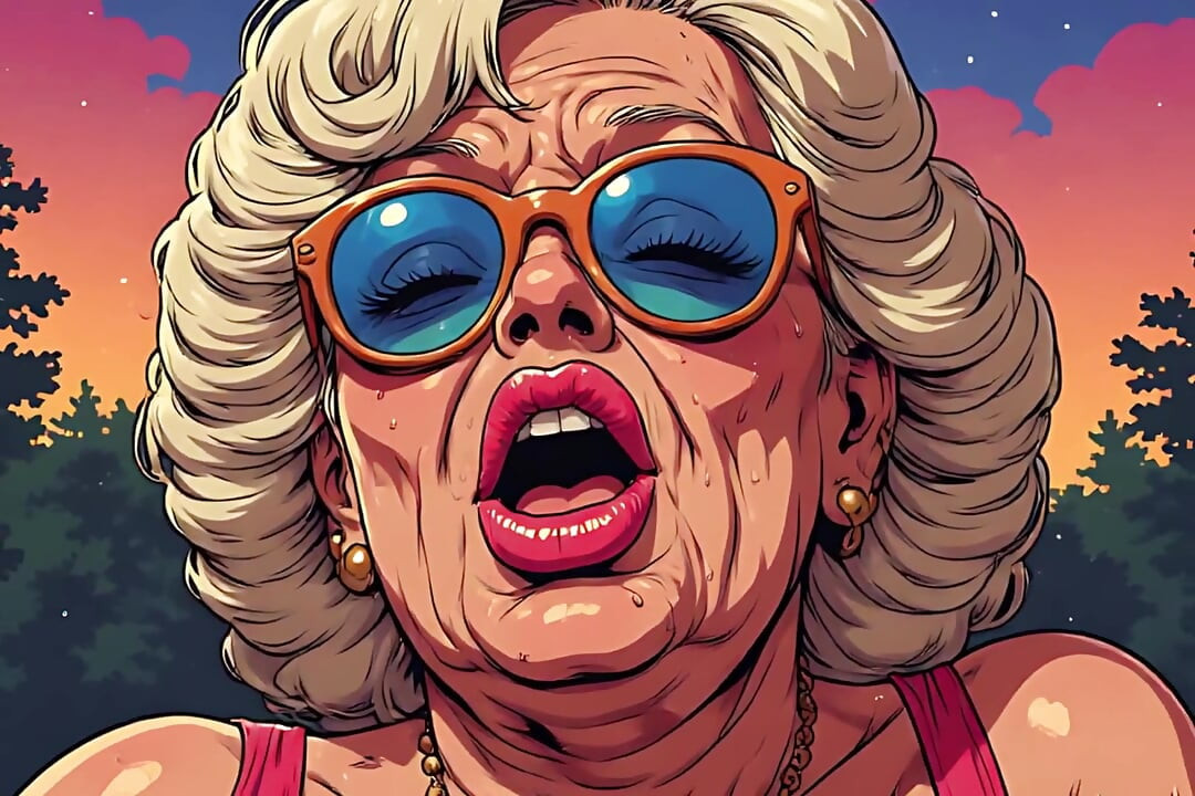 Mature Orgasm Face Art