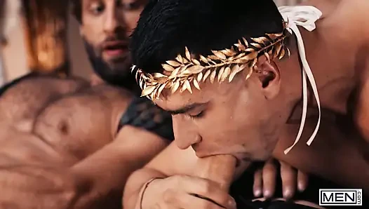 Erkekler - Sezar Mrdeepvoice buharlı bir grup seks partisi ve bir sürü ateşli boşalma ile ittifak oluşturuyor