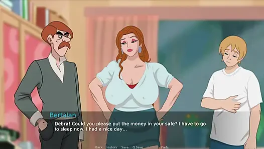 The Secret of thee House - Busty Housemilf rides her stepson's big cock