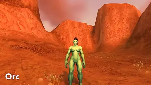 Warlords of Draenor Nude Patch Horde & neutral