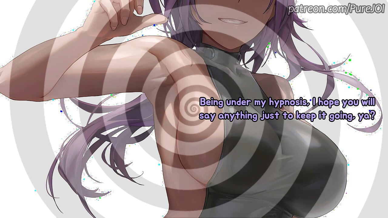 Looped! Yoruichi checks on your massive cock (Femdom JOI)
