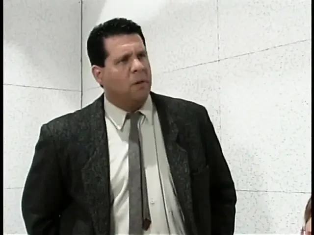 Steamy redhead with great tits suspected of fucked in interrogation room