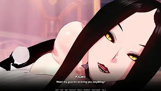 Демон-принцесса Играет С Моим Большим Членом