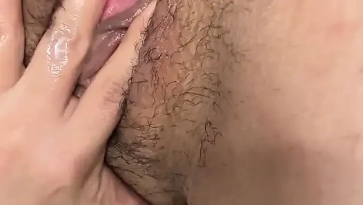 Huge Hairy Pussy Milk Boot. Vaginal Juices